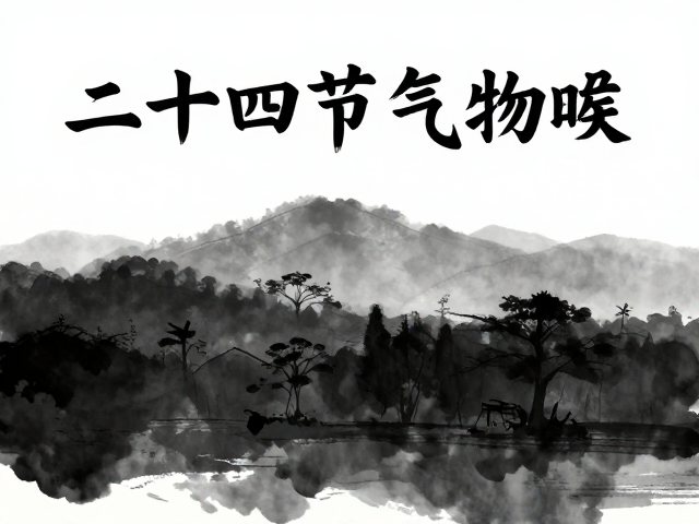 墨色层次与版式构图的艺术表达
