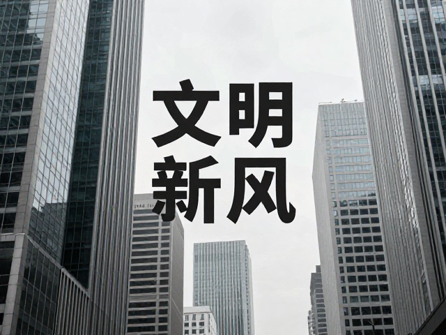 文明新风海报设计灵感，融合城市建筑美学，打造强引导视觉爆款
