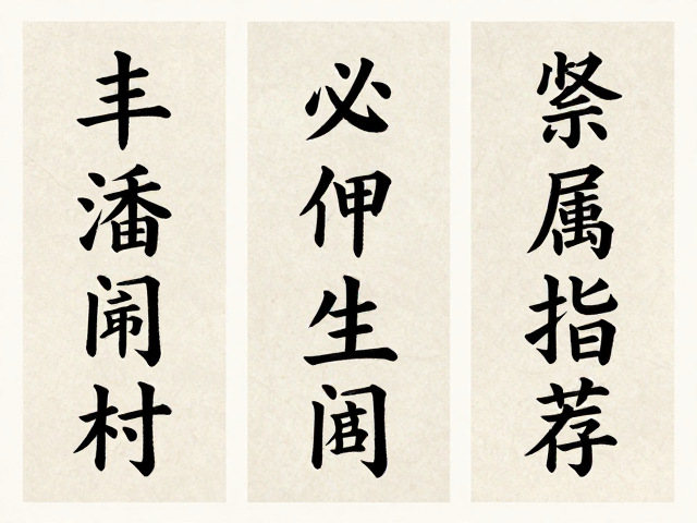 国风活动海报中字体与版式的从属关系