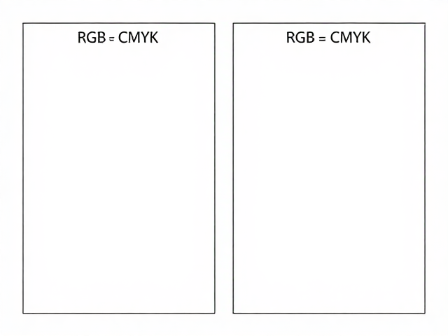 RGB转CMYK色差大?用黑白文档标准校准,搞定印刷显色难题