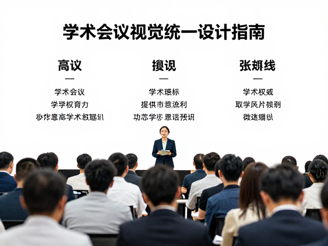 高校视觉传达师生必看，学术会议视觉统一设计指南
