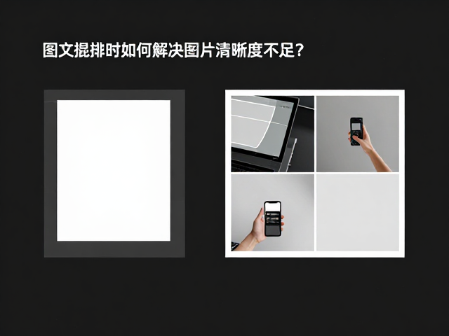 平面设计师必看，图文混排时如何解决图片清晰度不足？