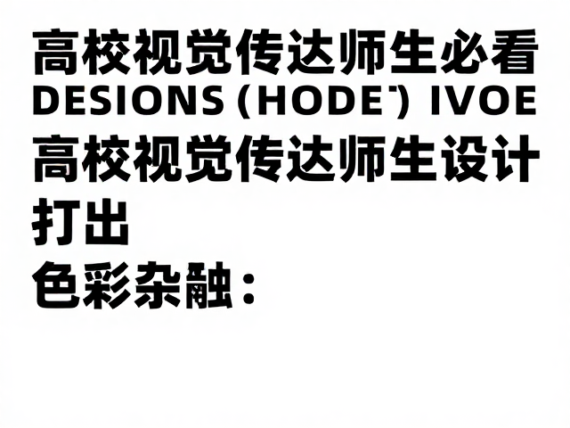 利用排版与留白强化信息结构