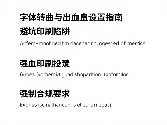 出血设置的精确计算与裁切规范