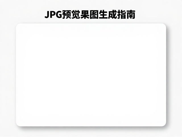JPG预览效果图生成指南,源文件与输出物分离,字体转曲嵌入技巧
