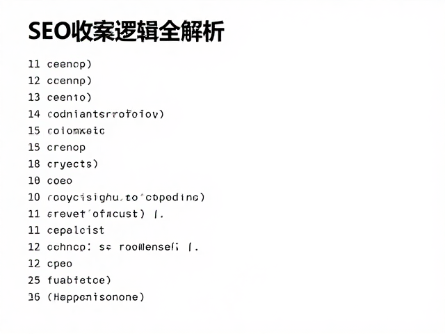 等宽字体左对齐排版,标题层级与SEO收录逻辑全解析