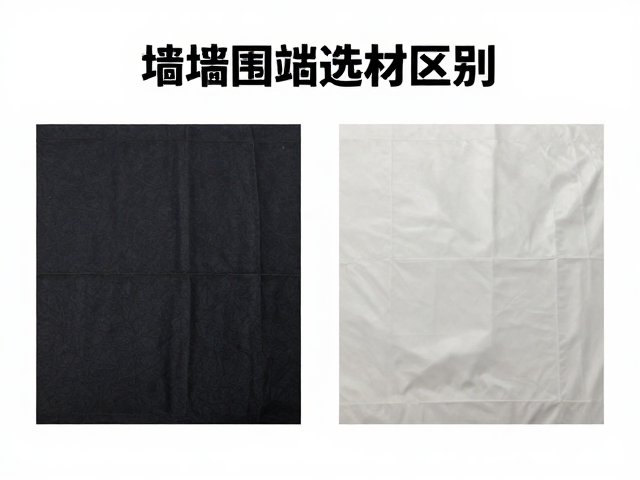 喷绘灯箱布与中高端刀刮布区别，建筑外墙围挡选材指南