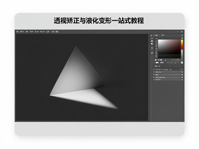光影特效制作工具,透视矫正与液化变形一站式教程
