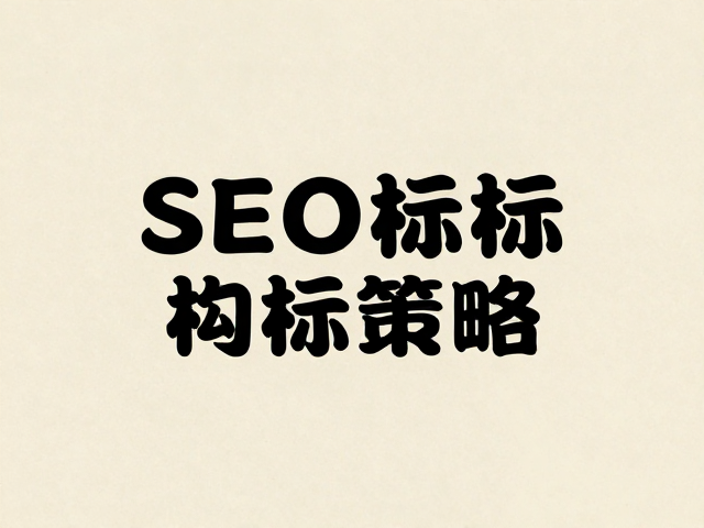 高信息密度下的SEO标题构建策略