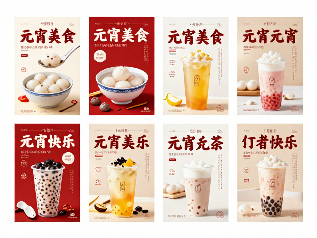 招牌菜推荐与奶茶甜品海报创意合集