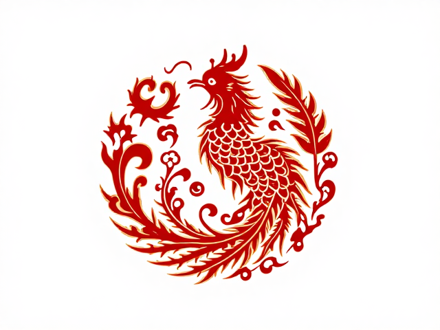 凤纹符号的视觉重构与现代审美适配