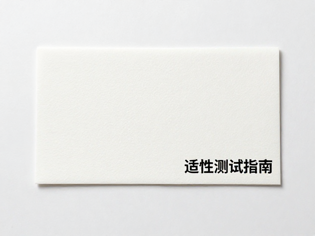 纸张适性测试的关键指标