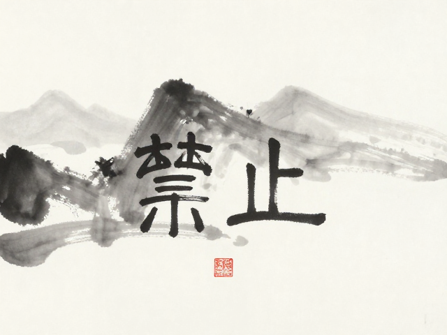 水墨写意风的视觉哲学与笔墨张力