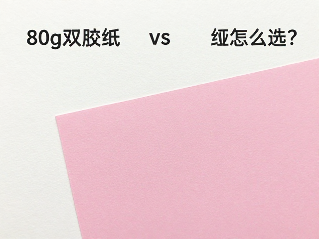 80g双胶纸与哑粉纸怎么选?排版层次分明提升阅读体验