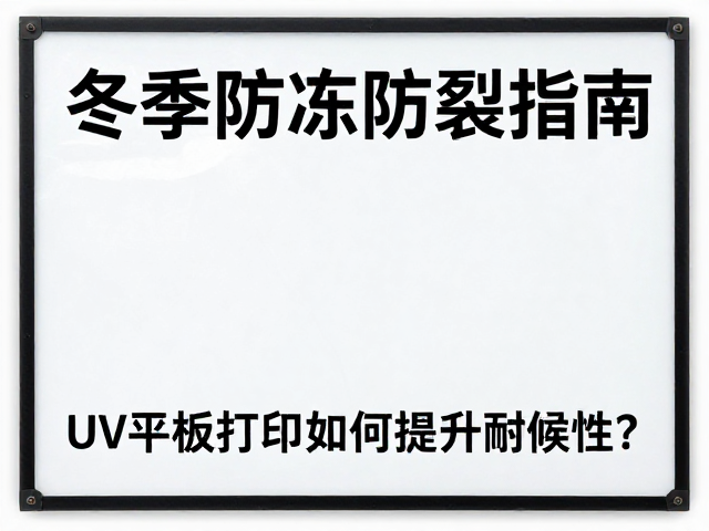 喷绘灯箱布冬季防冻防裂指南，UV平板打印如何提升耐候性？