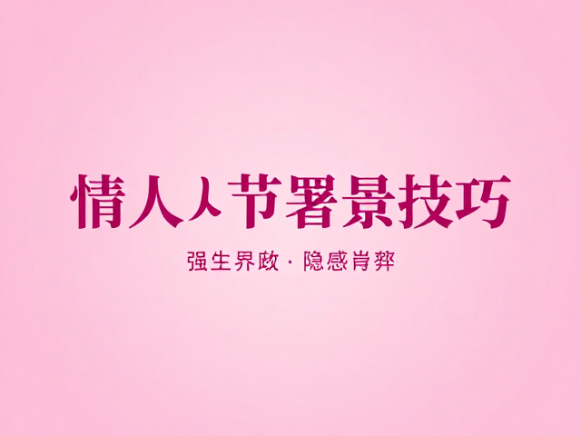 署名技巧:位置、字体与层级的隐性博弈