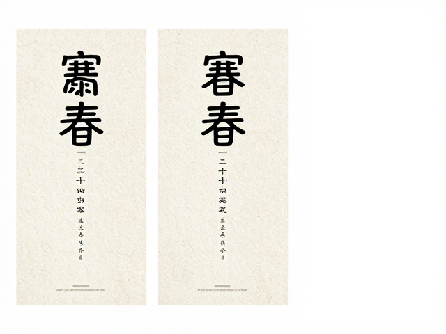 古风篆刻美学在节气海报中的视觉重构