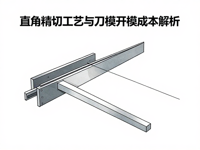 直角精切工艺与刀模开模成本解析,精密裁纸刀选型指南