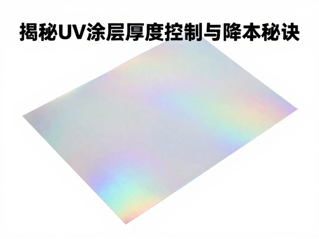 镭射炫彩特种纸成本高？揭秘UV涂层厚度控制与降本秘诀