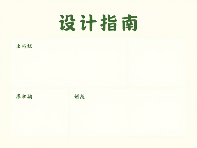 版式结构与信息层级的视觉引导