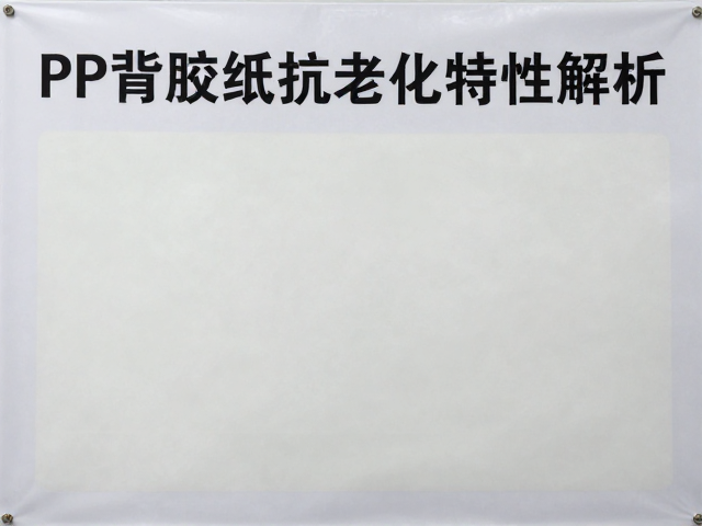 PP背胶纸抗老化特性解析，大型横幅打印如何提升耐候寿命？