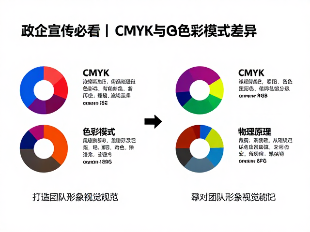 政企宣传必看,CMYK与RGB色彩模式差异,打造团队形象视觉规范