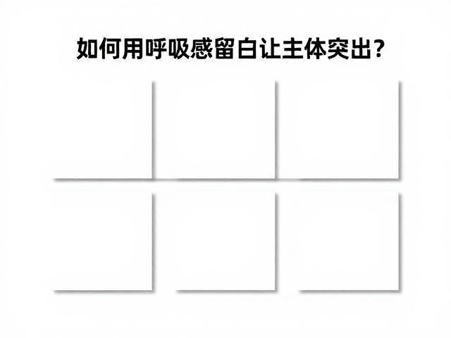 间距层级:构建严密的视觉秩序