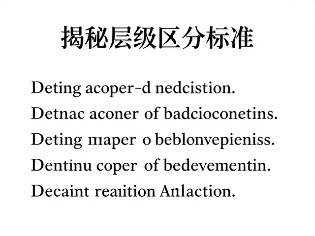 衬线体典雅庄重?测试小字清晰度,揭秘标题层级区分标准