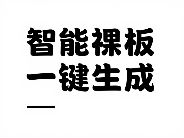 矢量字体预览工具,智能排版一键生成,提升设计效率