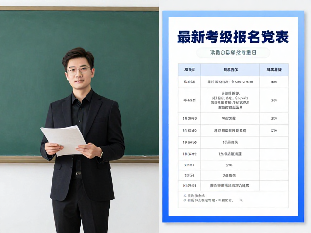 最新考级报名流程与关键信息指引