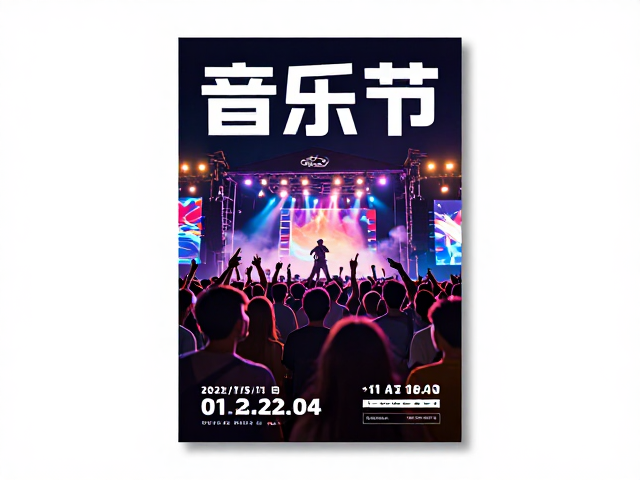音乐节海报怎么选?音乐爱好者必备背胶海报高清印刷指南