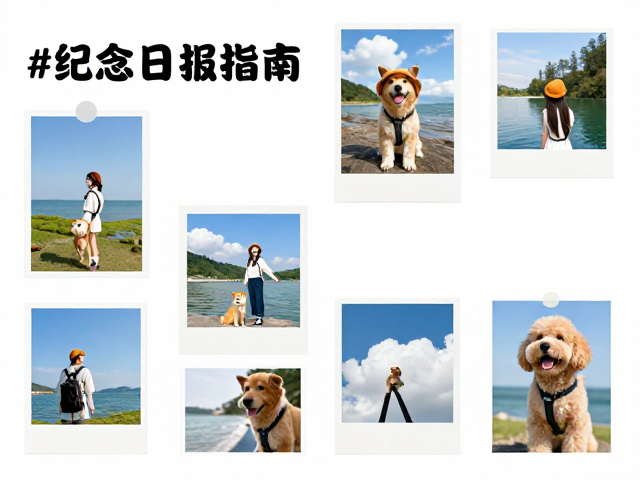 旅行记录海报的核心元素与视觉逻辑