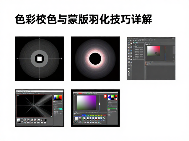 光影特效制作工具推荐,色彩校正与蒙版羽化技巧详解