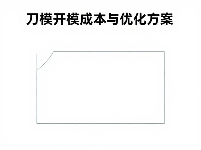 刀模开模的成本构成分析