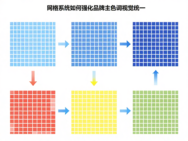 跨平台适配中的网格与色彩协同