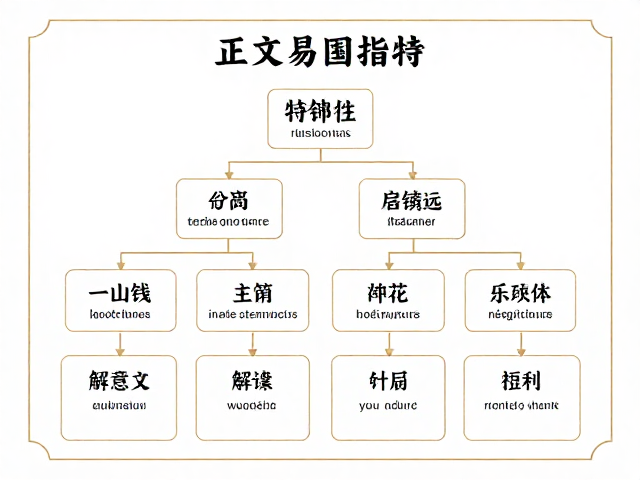 字体排印与层级结构的从属关系