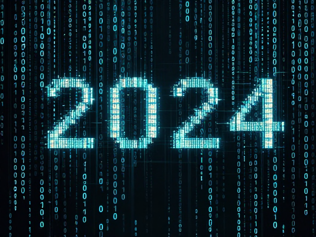 未来科技风,二进制代码重构视觉冲击,揭秘2024顶尖设计趋势