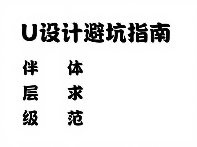 对比度的艺术:用差异确立层级