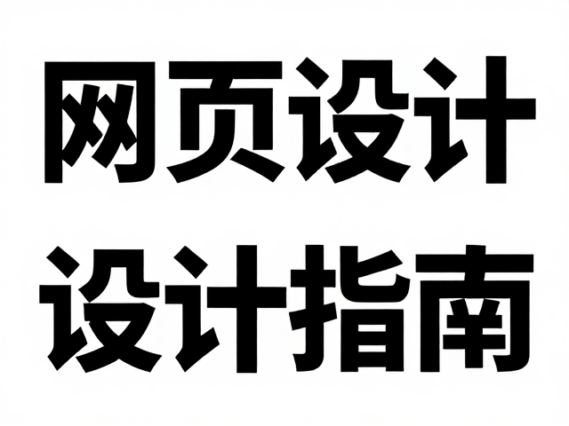 字体粗细对比构建的信息层级体系