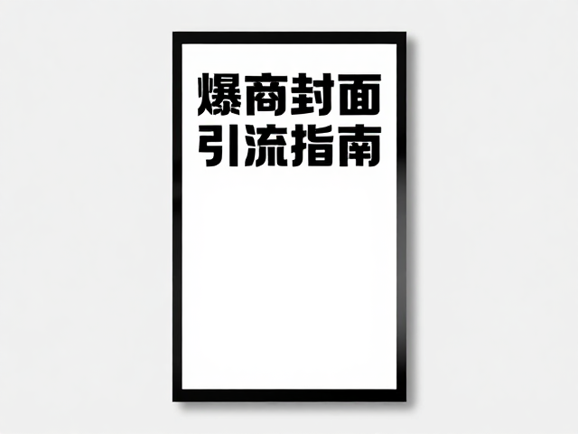 招商加盟海报设计，数码科技品牌小红书爆款封面引流指南