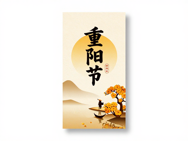 重阳节海报设计,高识别度传统节日素材推荐