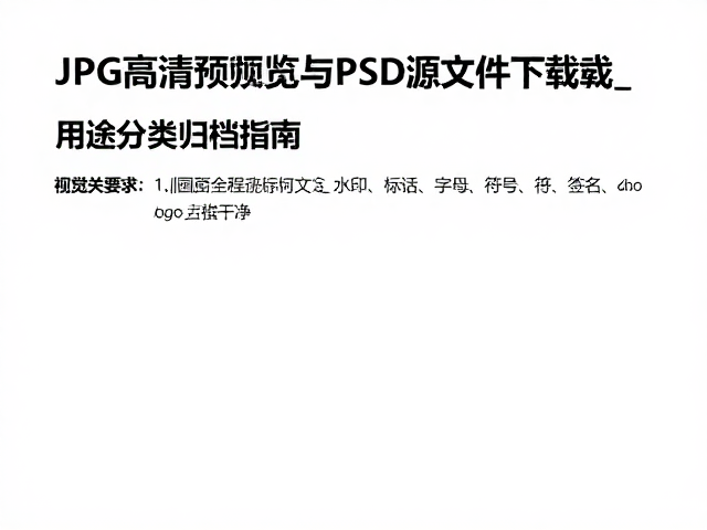 技术标准与长期归档建议