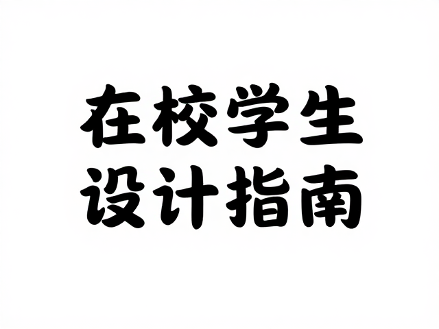 在校学生手写字体标题设计指南,时间紧迫下的高效排版技巧