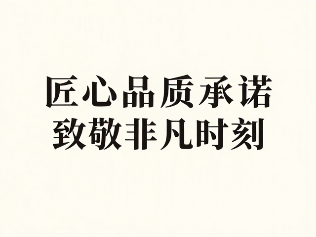 非凡时刻的品质承诺与价值传递