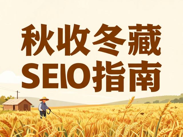 秋收冬藏节气海报设计,大标题主视觉灵感与SEO排版指南