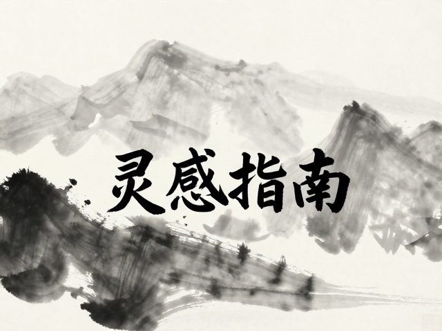 笔墨晕染的东方意境