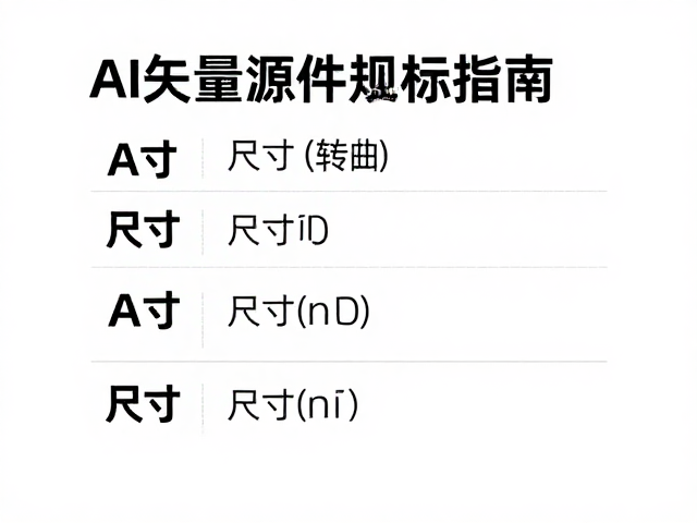 尺寸规格标注的标准化规范