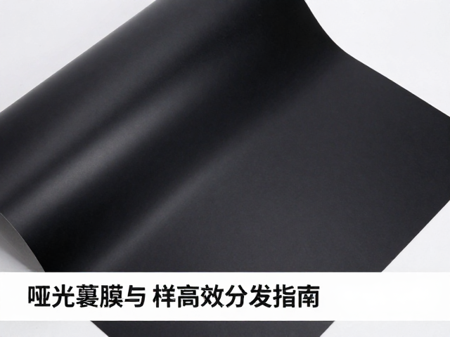 哑光覆膜工艺详解,宣传物料打样校对与高效分发指南