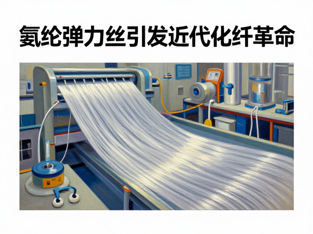 氨纶弹力丝引发近代化纤革命,油画布海报背后的科技与艺术变革