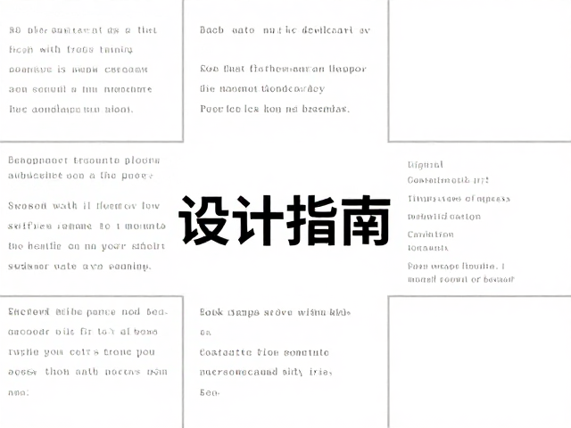 文字对齐与视觉流线的引导逻辑